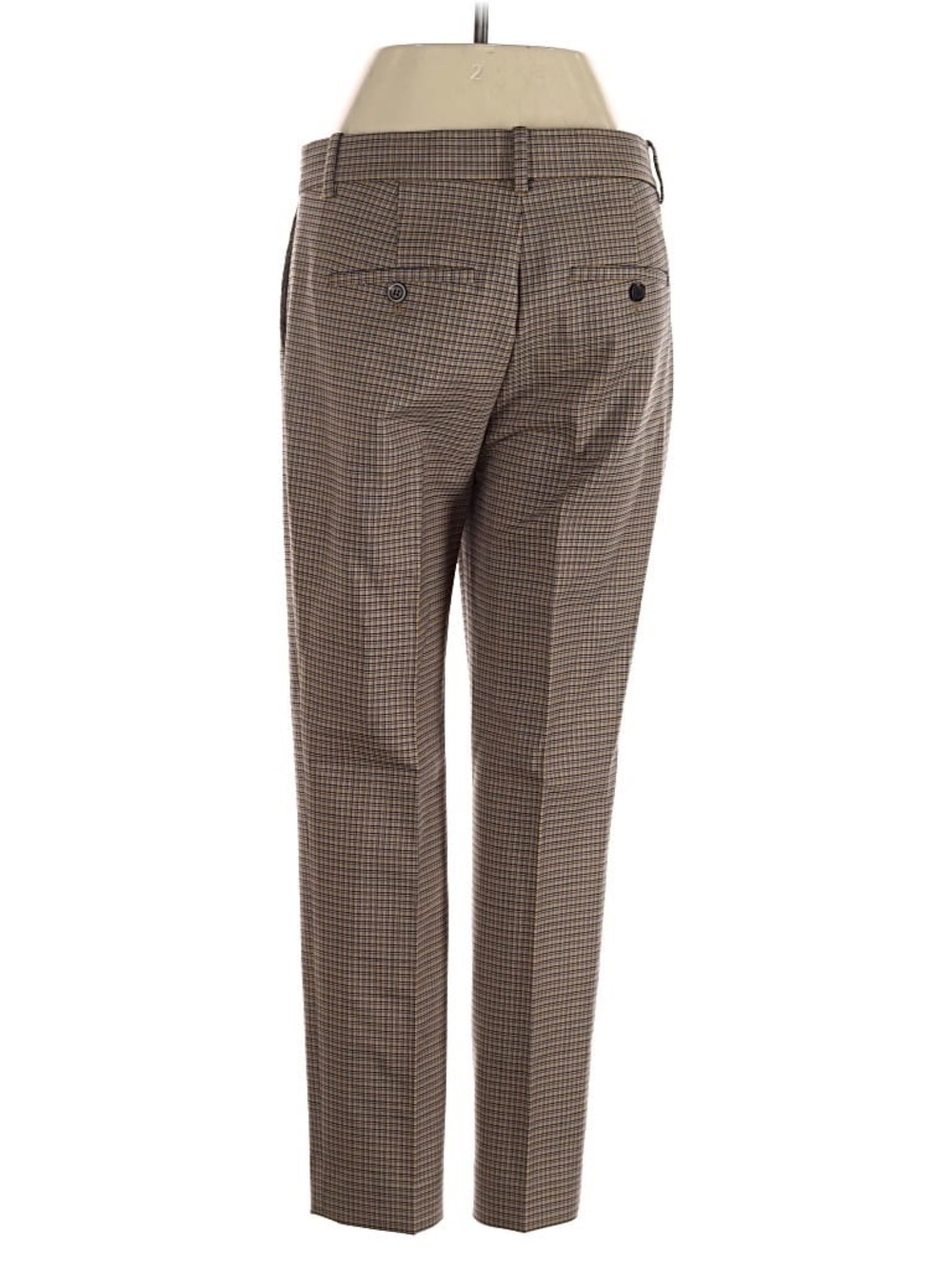 Theory wool Plaid Trousers- size 10 - Picture 2 of 2